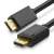 UGREEN DP102 DisplayPort kábel, 4K, 3D, 1 méter, fekete