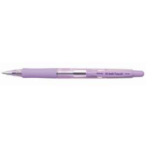 Penac Sleek Touch ballpoint pen, purple, plastic, push button, BA1304-30 - Pen & Pencil