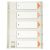 ESSELTE Register, cardboard, A4, 1-31, ESSELTE "Mylar" 31566112