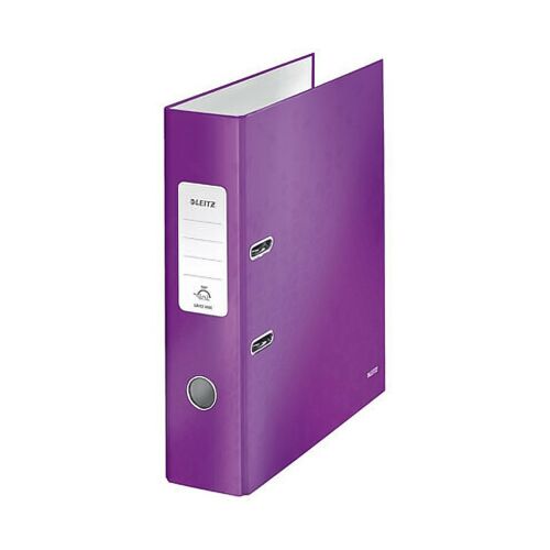 Leitz 180 Wow Purple A4 Ring Binder