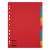 Esselte Economy A4 12-part colored index dividers