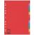 ESSELTE Register, cardboard, A4, 12 parts, ESSELTE "Economy", colour 31566206