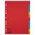 Esselte Economy A4 12-part colored index dividers