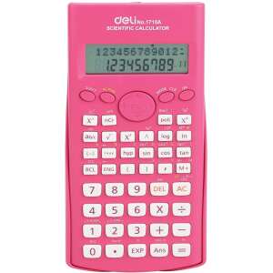 DELI No. 1710A Wissenschaftlicher Rechner, rosa, 240 Funktionen - Deli Tools