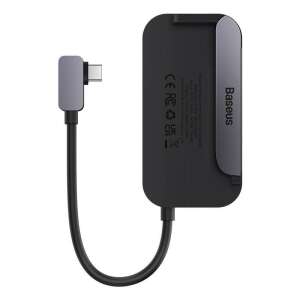 Baseus PadJoy Series 6-in-1 USB-C Hub Adapter, back view - USB Hub