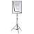 Puluz stúdió készlet Softbox LED 50x70cm, állvány, LED izzók 4 db PU5071EU