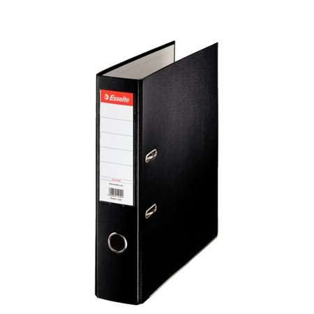 Esselte Economy A4 ring binder, black, 75mm