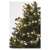 LED Christmas lights with pine cones and stars, warm white, battery operated, indoor use
