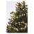 LED Christmas lights with pine cones and stars, warm white, battery operated, indoor use