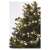 LED Christmas lights with pine cones and stars, warm white, battery operated, indoor use