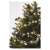 LED Christmas lights with pine cones and stars, warm white, battery operated, indoor use