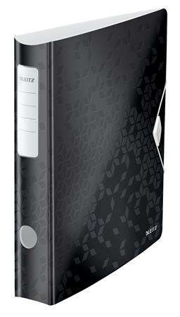 LEITZ 65mm A4 Ringbuch, Schwarz, 180 Active Wow