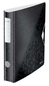 LEITZ 65mm A4 Ring Binder, Black, 180 Active Wow - File folder