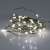 EMOS 4 meter LED fairy lights, warm white, green wire, coiled