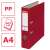 Esselte Economy A4 ring binder, 75mm, red, with product specifications