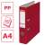 Esselte Economy A4 ring binder, 75mm, red, PP, 500 sheets