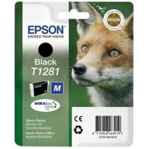 Epson T1281 Black Ink Cartridge - Original Packaging - Epson