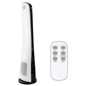 Home by Somogyi TWFR 110 tower fan with remote control, white - Home by Somogyi