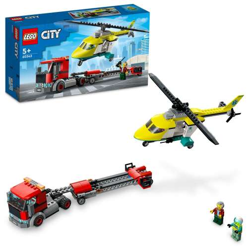 LEGO® City Great Vehicles Mentőhelikopteres szállítás 60343 99136232