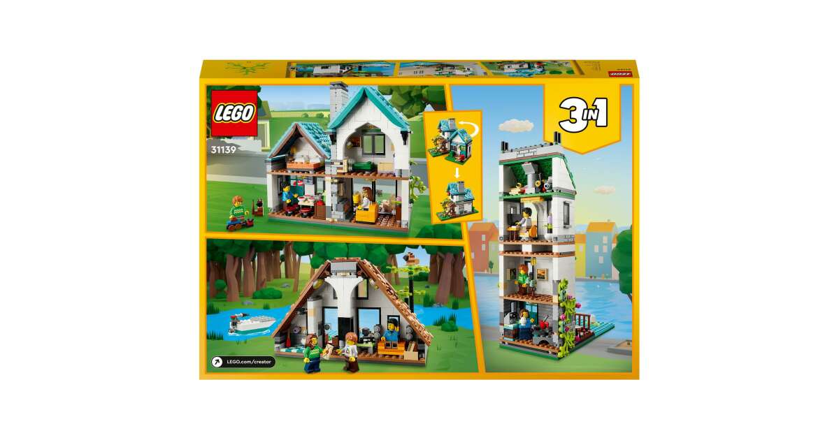 **「MU」** Casă primitoare 31139 | Creator 3-in-1 | Cumpără online la LEGO