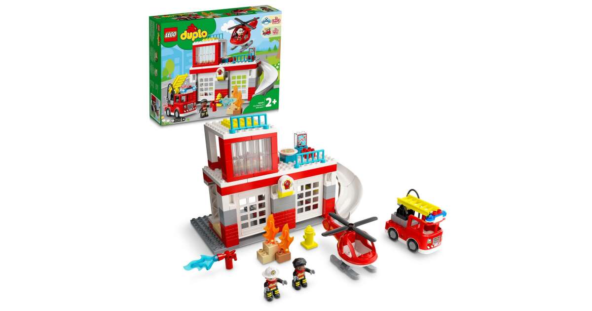 Lego town fire station online