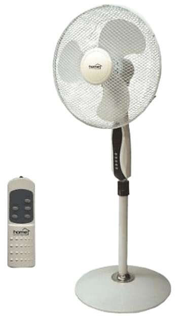 Home SFP 40 Állványos Ventilátor Távirányítóval 45W, Fehér