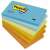 3M Post-it Notes, assorted colors, 76x127 mm, 70 sheets