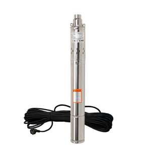 SQIBO 3" merülő szivattyú, 3 fázisú, rozsdamentes acélból, kábellel és csatlakozóval - IBO