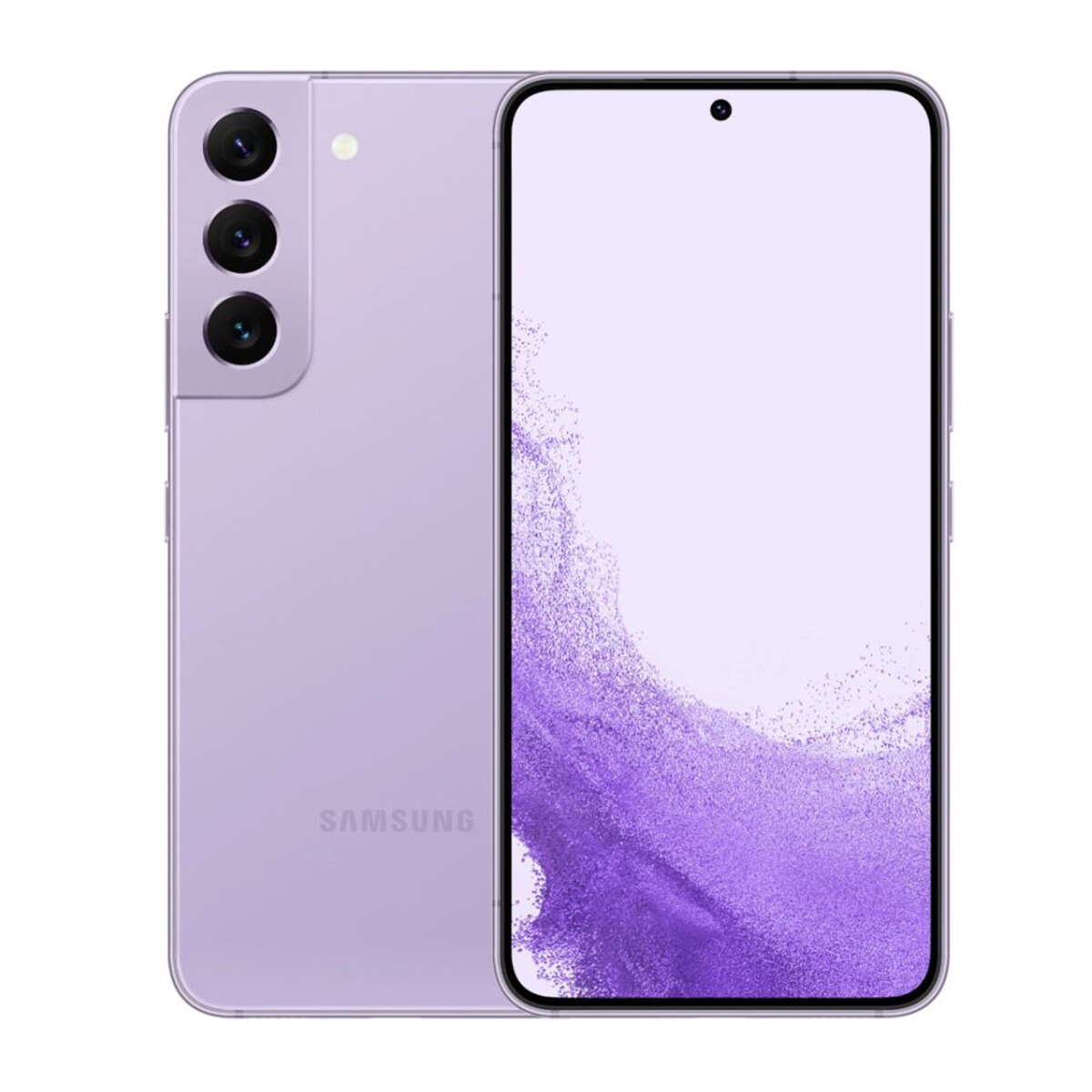 Samsung galaxy s22 5g 128gb 8gb ram dual sim mobiltelefon, lila