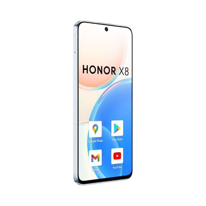 Honor 8x 4g 128gb 6gb ram dual sim mobiltelefon, ezüst