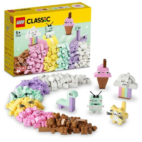 LEGO CLASSIC DISTRACTIE CREATIVA IN CULORI PASTELATE 11028