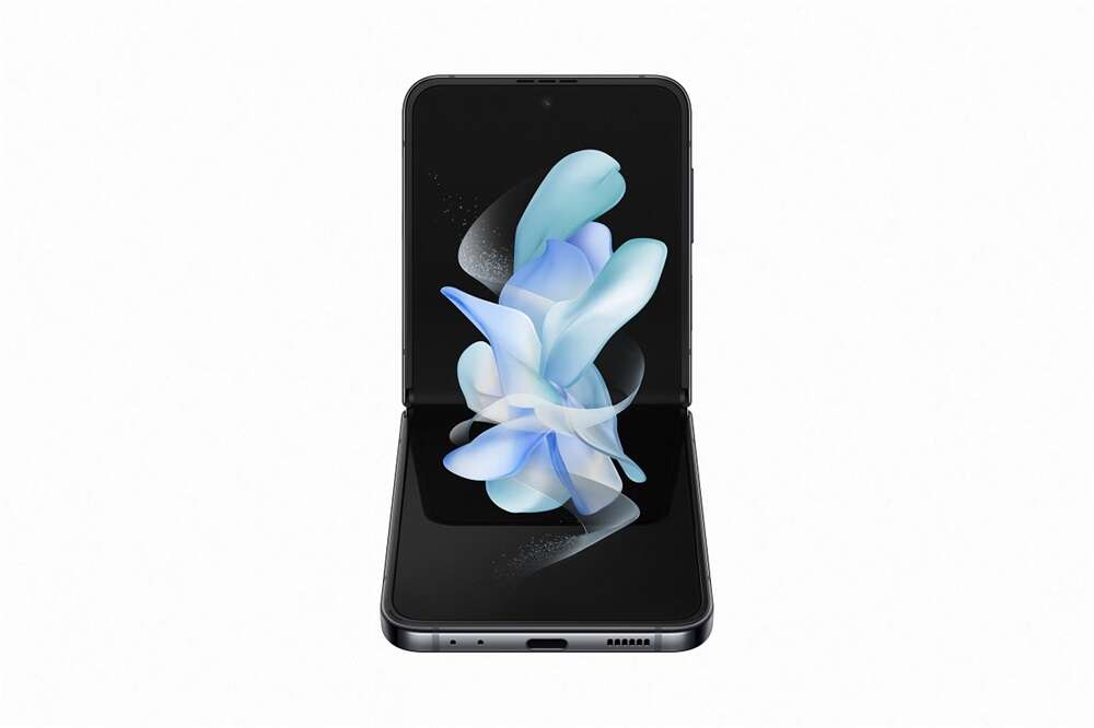 Samsung galaxy z flip4 8gb/128gb mobiltelefon, szürke