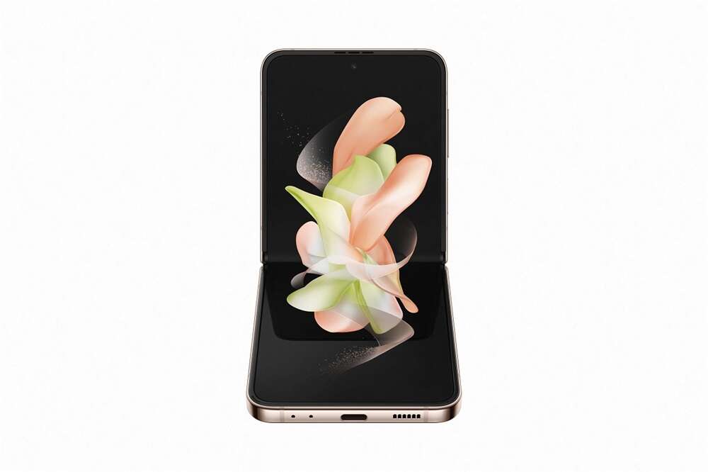 Samsung galaxy z flip4 5g 256 8gb ram dual sim mobiltelefon, rosegold