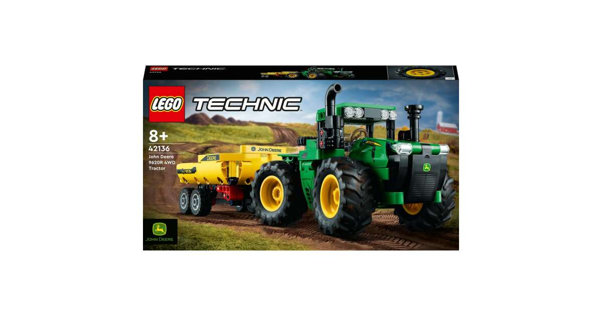 LEGO Technic John Deere 9620R 4WD Tractor 42136 Pepita