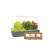 Smart Garden 9, gray indoor garden with 9 capsules, growing herbs and vegetables, with 3 seed packs