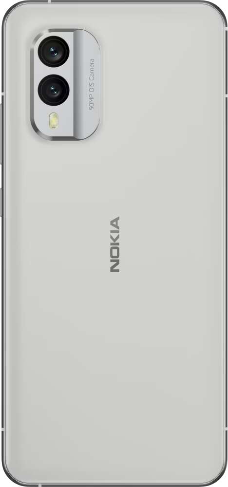 Nokia x30 5g 256gb 8gb ram dual sim mobiltelefon, fehér 