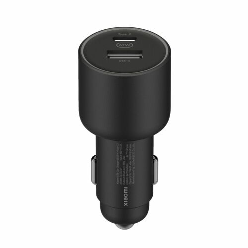 Ładowarka samochodowa Xiaomi 67W z portami USB-A i Type-C