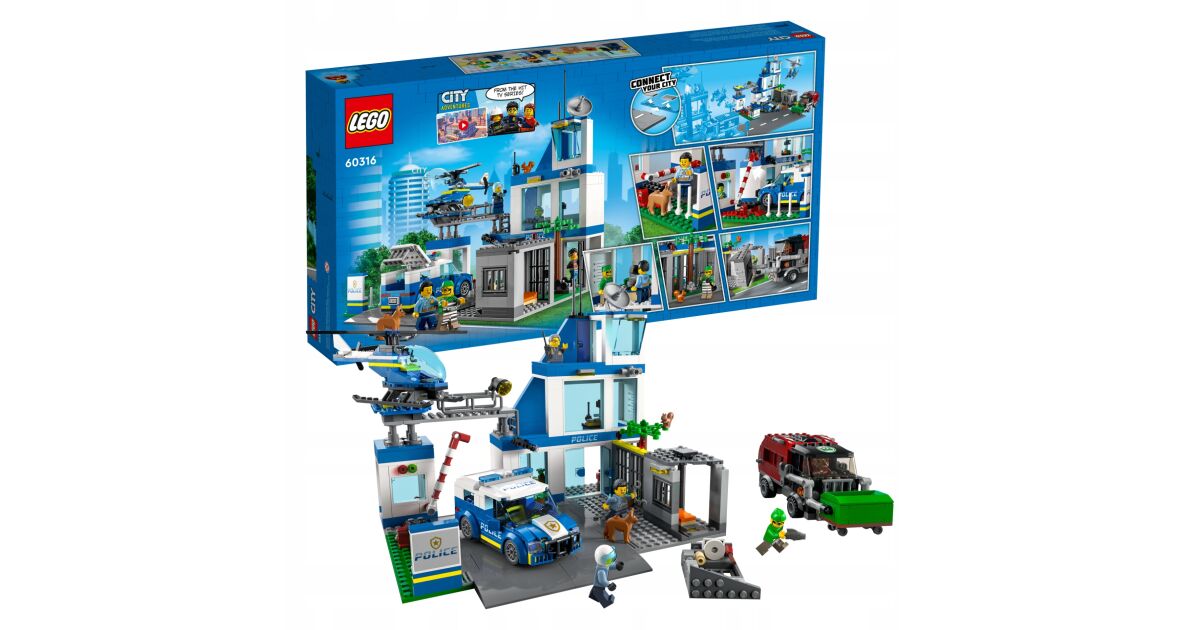 Lego 60246 2020 Lego Police Sets Lego City Lego Light And Sound