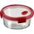 Съд за съхранение на храна CURVER Smart Cook 1,2L, кръгъл, стъклен, с червен капак
