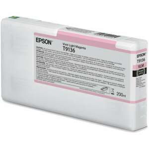 Epson T9136 Élénk Világos Magenta Tintapatron - Epson