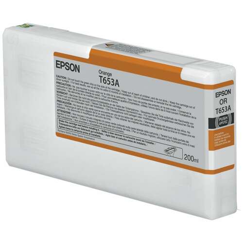 Epson T653A Orange tintapatron, 200 ml