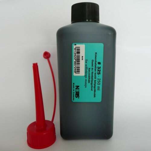 Colop N320 fekete bélyegzőfesték textilre, 250 ml