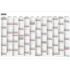 Wandkalender 2024 - Übersichtlicher - 1180x800 mm 74858310 - Schreibwaren & Schreibmaterial