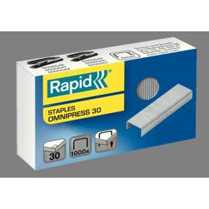 Rapid Omnipress 30 tűzőkapocs, 1000 db - Rapid