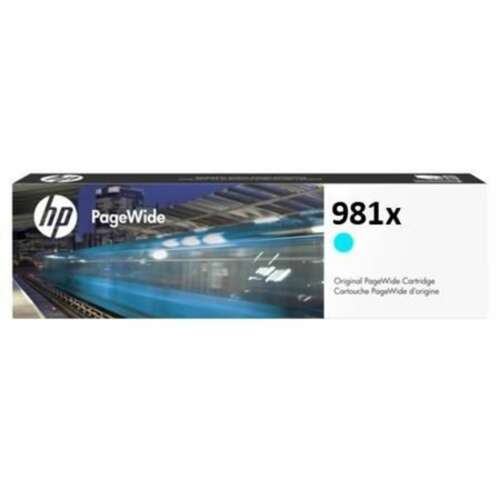 HP 981X kék eredeti PageWide tintapatron - Irodatechnika
