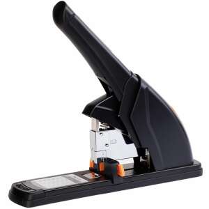 DELI Expert nagyteljesítményű tűzőgép, fekete, 120 lap kapacitás - Tűzőgép, tűzőkapocs