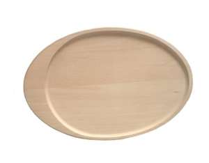 Farfurie ovală din lemn 30 cm 31566846 Farfurii