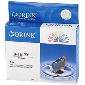 Sorink B-3617Y sárga tintapatron Brother MFC-J2330DW/J2730DW/J3530DW/J3930DW nyomtatókhoz - Brother Tintapatron