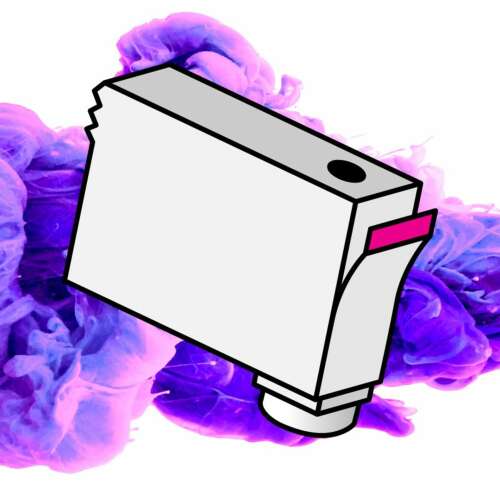 Canon CLI-521 Magenta tintapatron, kompatibilis Canon Pixma nyomtatókkal - Nyomtató kellék