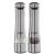 Pair of Russell Hobbs Classics stainless steel salt and pepper grinders
